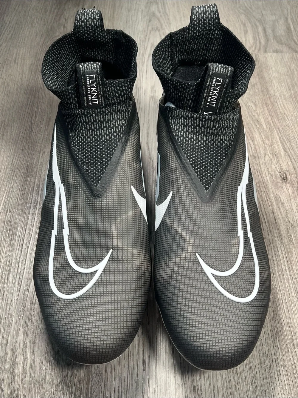 Nike Alpha Menace Elite 3 Mens 15 Detachable Football Cleats Black DR5659-001
